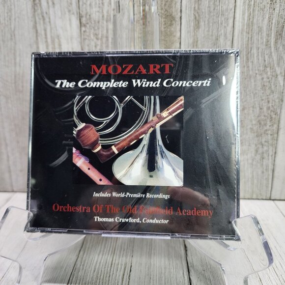 Vintage Mozart: The Complete Wind Concerti CD 1998 - 3-CD SET - NEW SEALED! - Picture 1 of 4